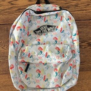 Disney’s The Little Mermaid VANS Colab Backpack Book Bag with  Ariel